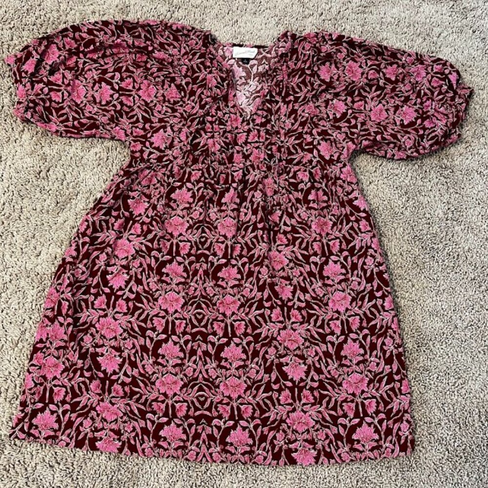 Mini Dress Sz S, Floral Oversized Univerersal Thread
